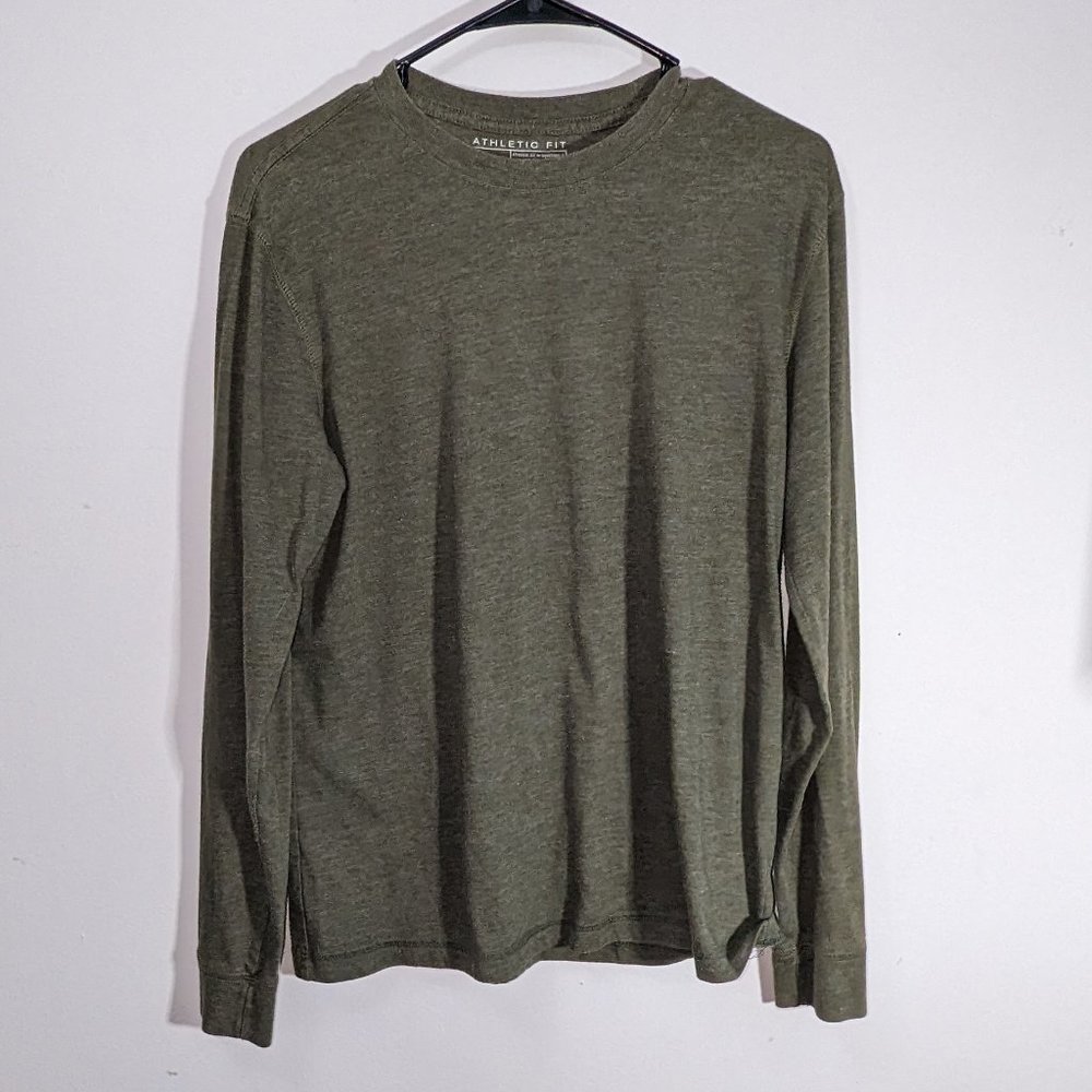 Massimo Green Long Sleeve Shirt